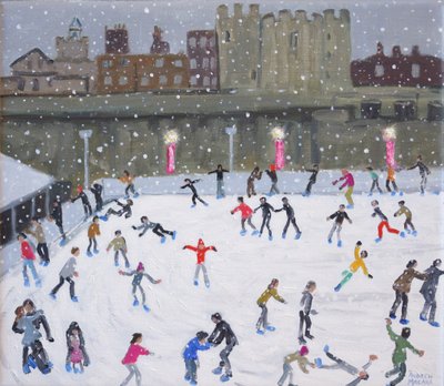 Tower of London Ice Rink, 2015 by Andrew Macara